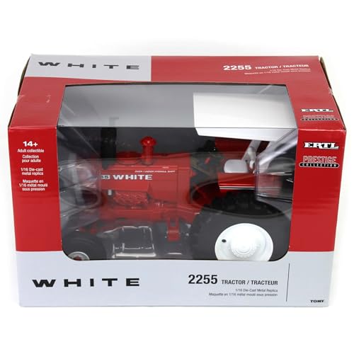 ERTL Tractor escala 1:16 White rojo 2WD Prestige miniatura 6