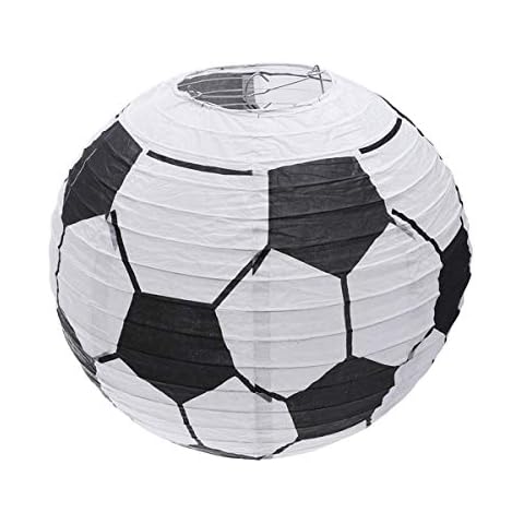 Kids Paper Lantern Decorative Hanging Decorations Lantern for Kids Room Kindergarten Classroom,Football Cover