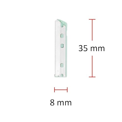ZWILLING Ersatzklingen für Gesichtshaarrasierer (Rostfreier Edelstahl, extra scharf und präzise, Nachfüllpackung), Premium, 4 Stück