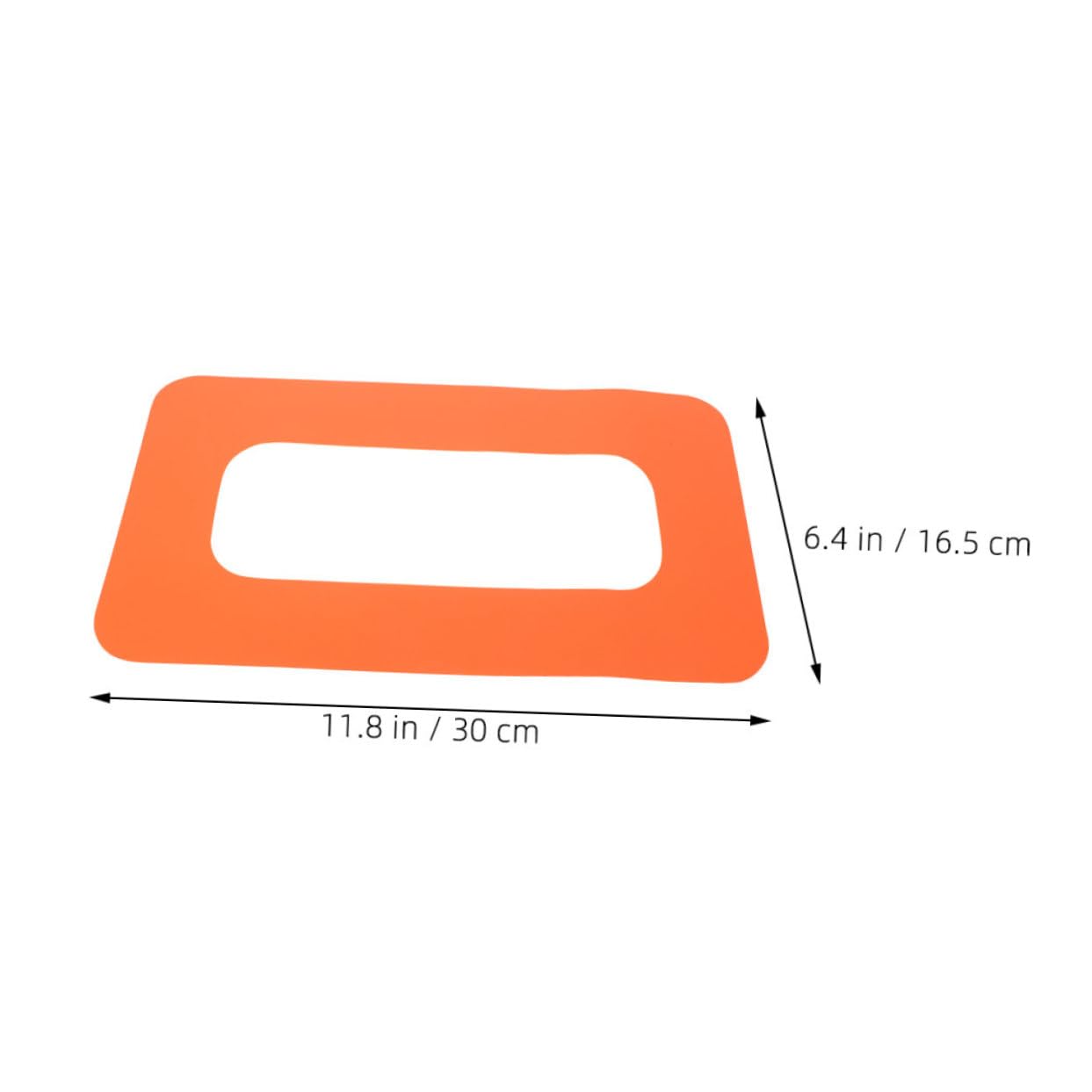 BESPORTBLE 2pcs Surfboard Fin Replacement Patches Durable Connector for Paddle Fin Box Quick Installation Surfboard Accessories Enhanced Stability for Paddle Boards Resilient Design Orange