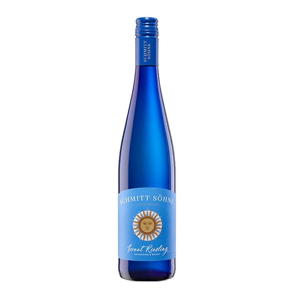 Schmitt Söhne Riesling Kabinett Mosel German White Wine 75cl 8% ABV - Crisp Granny Smith Apple, Light & Lively Finish - Pairs with Salads, Shellfish & Poultry – Gift-Ready Dinner & Weekend Sharing