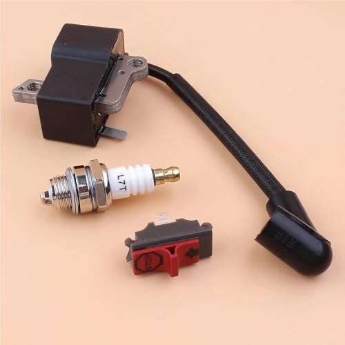 Bobina de encendido de alta chispa e interruptor compatible con desbrozadora 240L 235R
