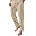 Cotton-and-Linen-Mens-Casual-Solid-Color-Try-Breathable-Cotton-and-Linen-Pocket-Elastic-Waist-Large-Size-Pants