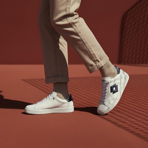 Image of Lotto Men Autograph OG Slip On Leather Sneakers