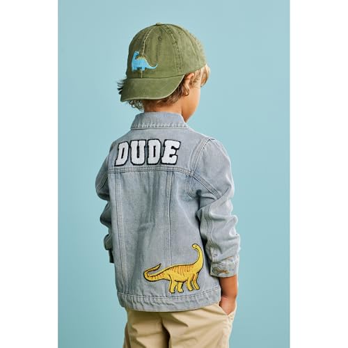 Mud Pie Children's Boy Denim Patch Jacket4