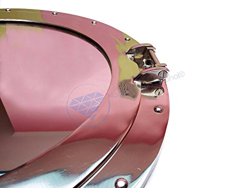 Nagina-International-12-Nautical-Nickel-Plated-Premium-Ships-Porthole-Mirror-Maritime-Wall-Decor-Plane-Mirror 411xFG5 o1L