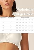 Naturana® Minimizer Bra - Wireless [Cup B-G] | Maximum Support with Cut Design & Wide Straps | Elegant Minimizer Bra for a Visually Smaller Cup Size 36 Champagne DD - Image 6