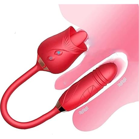 Tongue Vibrant Licker Rose Squirrel RechargFAble Adult Toys for Women