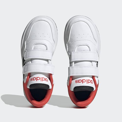 adidas - Hoops Lifestyle - H03863 - Color: White - Size: 12.5 Little Kid3