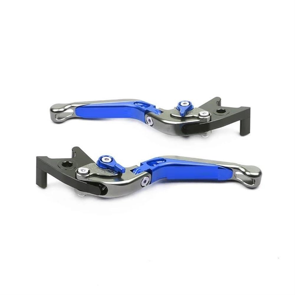 Ewrsghrt Blue Motorcycle Accessories Adjustable For Honda Cbf1000 Cbf1000a 2006 2007 2008 2009 Folding Extendable Brake Clutch Levers(Blue)