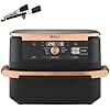 Ninja Foodi FlexDrawer Air Fryer, Dual Zone with Removable Divider, Large 10.4L Drawer, 7-in-1, Air-Fryer, Air Fry, Roast, Bake, Crisp, Non-Stick Dishwasher Safe Parts, Black and Copper, AF500UKCP