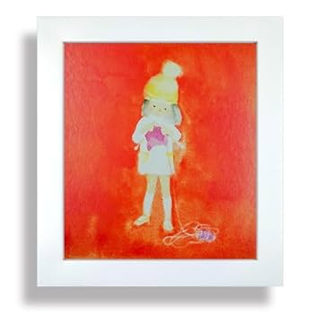 【希少】証明番号付き いわさきちひろ作 水彩画色紙 希少】証明番号付き いわさきちひろ作 水彩画色紙 - メルカリ