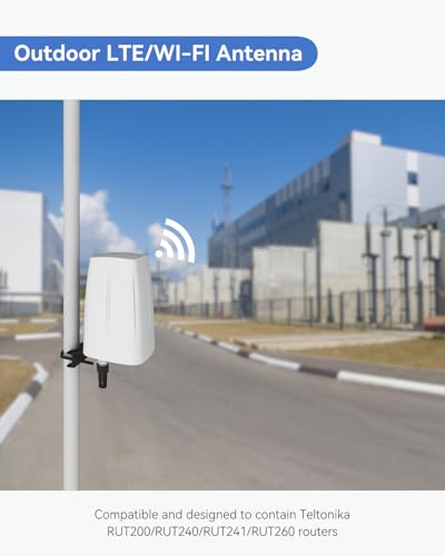 Image of Teltonika PR1IC860 Outdoor LTE Wi-Fi Antenna and Waterproof Enclosure for Routers RUT241 /RUT240