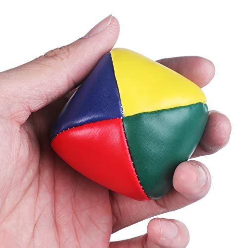 Patelai Juggling Balls Set for Beginners, Quality Mini Juggling Balls, Durable Juggle Ball Kit, Soft Easy Juggle Balls for Boys Girls and Adults, Multicolored (6 Packs) - image 6