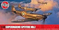 Airfix - 1/48 Supermarine Spitfire Mk.I - Plastik-Modellbau - Maßstab: 1:48