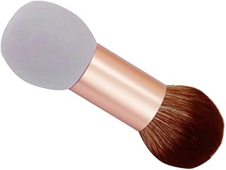 Brocha de maquillaje de doble extremo, cepill...