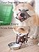 BARKLESS Dog Muzzle Leather, Soft Secure Anti-Barking Leather Muzzle for Large Sized Dogs to Prevent Biting, Breathable and Adjustable, Allows Drinking and Panting, Used with Collars
