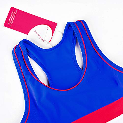 Image of JerrisApparel Little Girls' Summer Two Piece Boyshort Tankini Kids Swimsuit