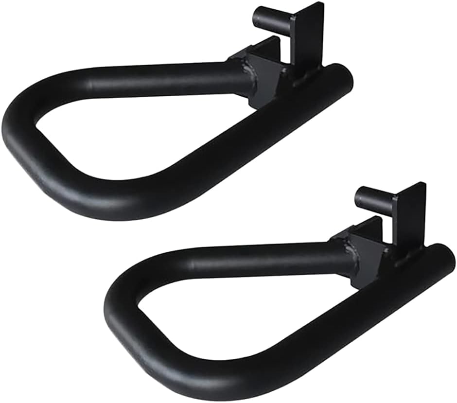 Amazon フィットネスディップバー アタッチメントヘビーデューティーディップバー 2x2インチ真空管パワーラックに適合 フィットネス