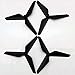 Accessori per droni per elica di aggiornamento a 3 pale compatibili con JJRC H31 RC Quadcopter drone Pezzi di ricambio 10 set