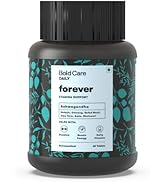 Bold Care Forever 60 Capsules - Ashwagandha & Shilajit - Stamina Booster Supplements for Men - Al...
