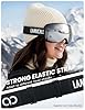 Lamicall Ski Goggles with 3X Anti-Fog - 100% UV Protection, OTG, Gifts for Skiing, Snowboard, Snowmobile, Men, Women #3