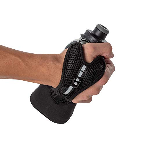 Nathan Running Handheld Water Bottle Adjustable No-Grip Quick Squeeze Lite Hand Strap. Reflective Hydration - Image 4