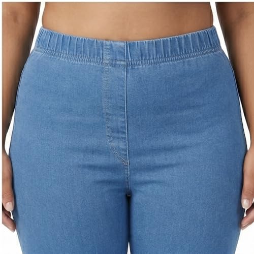 Image of Danbro Jeggings for Women | Slim Fit | Plus Size | high Waist | Stretchable Denim