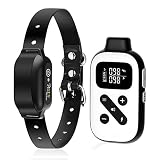 PetJoy Shock Collar for Large Dogs, Bark Collar with Remote and Automatic Mode, Dog Training Collar