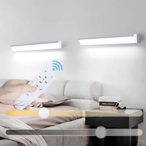 Eclairage mural extérieur dimmable avec télécommande pour grand jardin