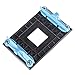 TT Racing for AMD CPU Fan Heatsink Mounting Bracket AM4,Socket Retention Mount for Hook-Type Air-Cooled or Partially Water-Cooled Radiators, Base for AM4 B350 X370 A320 X470 B1220 B240 (Blue)