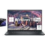 Dell Inspiron Touchscreen Laptop, 15.6" Business & Student Laptop Computer, Windows 11 Pro Laptop 32GB RAM 1TB SSD, Intel i5-1155G7 Processor, Full HD IPS Display, Numeric Keypad, HDMI, Carbon Black