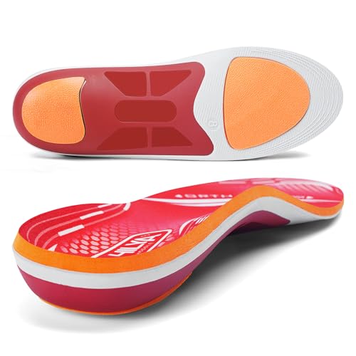 ORHILYA Plantar Fasciitis Relief Insoles Size 7
