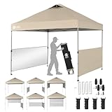 CROWN SHADES Toldo desplegable de 10 x 10 pulgadas, bolsa