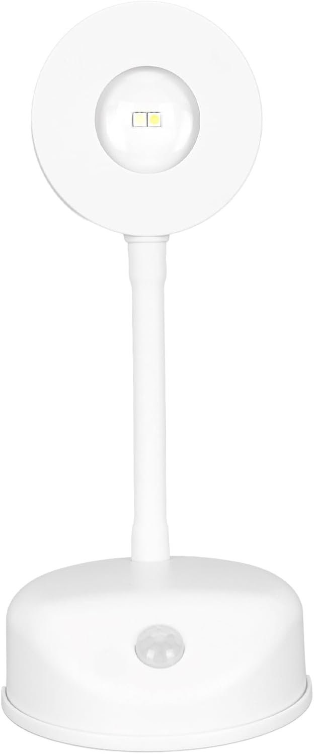 LED Motion Sensor Wall Lamp, Easy to Install LED Motion Sensor Picture Light for Entrance (White)