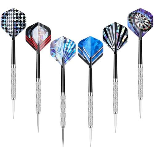 Image of Accmor Metal Tip Darts, Steel Tip Darts, 14 Grams Professional Metal Darts, Darts Metal Tip Set, Metal Darts for Dartboard