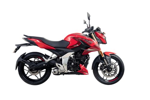 Image of Bajaj Pulsar N160 TD SC ABS USD Single Seat with Ride Modes Glossy Racing Red Booking for Ex-Showroom Price