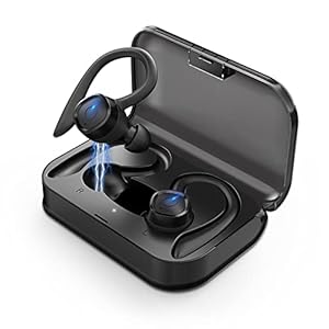 Bluetooth Kopfhörer Sport in Ear Wireless Sportkopfhörer Bluetooth 5.0 HiFi Stereo Deep Bass IPX7 Wasserdicht 60 Stunden…