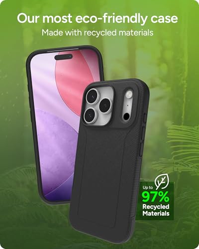 Coque graphène iPhone 17 Pro ultra résistante aux chutes de 3m compatible aimant MagSafe