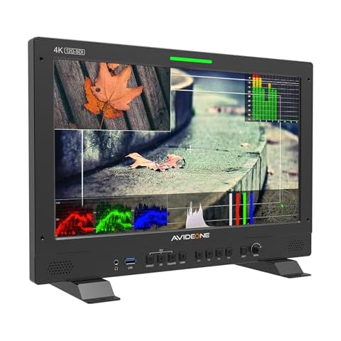 AVIDEONE BQ15C 15.6" 4K HMDI Monitor with 12G SDI for Post Production Works with Video Camera Film Making and Video Editing Cover
