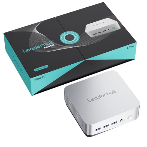Leaderhub LP5C ~jPC i5 12450HX 4.40 GHz 8RA/12? ~jPC 16G DDR4 3200Mhz RAM 512G SATA SSD Mini PC Windows 11 Pro𓋍 | WiFi 6 | Blu