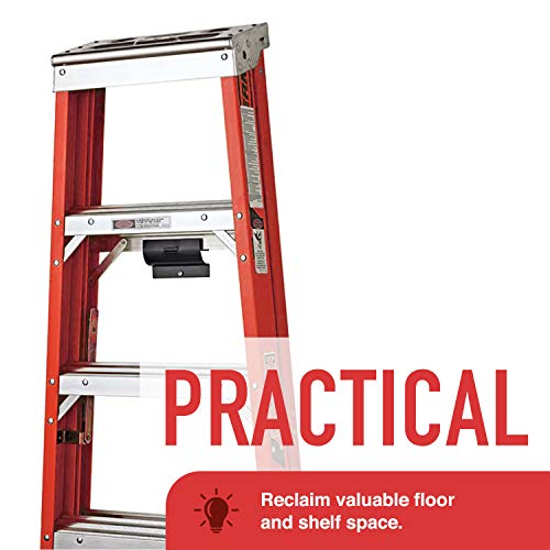 Racor PSM-1R - Wall Mount Wheelbarrow, Patio Furniture, Chair & Ladder - Garage Storage Organizer