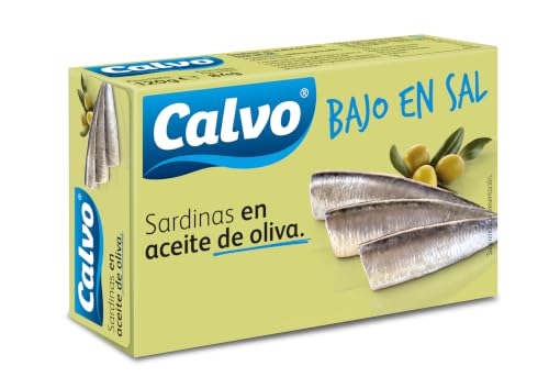 Calvo Sardinas en Aceite de Oliva Baja en Sal 120g