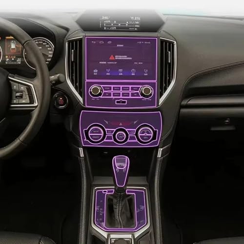 Film transparent en TPU pour Subaru Forester 2019-2023 protection console