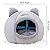 Andiker Cat Cave Bed, Warm and Comfortable Cat Bed 36*36*36cm Foldable Cat Tent with Non-slip Bottom Semi-enclosed Cat Cave Nest Cozy Sleeping Bed for Cats