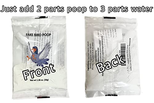 Fake Bird Poop Prank