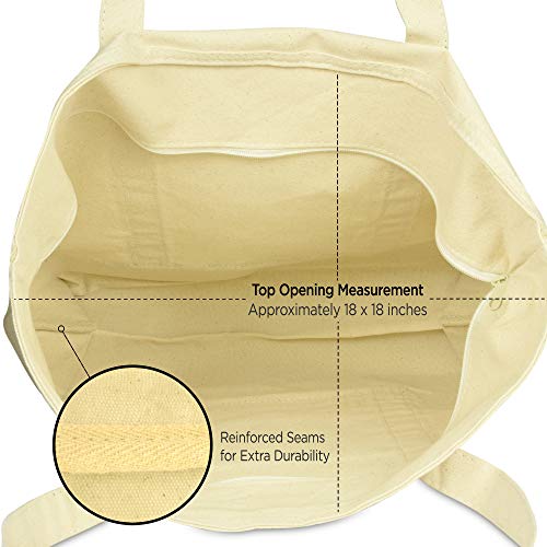Bolso Tote DALIX Inicial E Negro miniatura 7