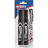 07902 Black Marks-A-Lot Permanent Marker 2 Count