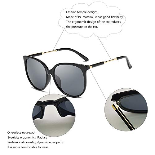 AMZTM Occhiali da Sole da Donna Polarizzati