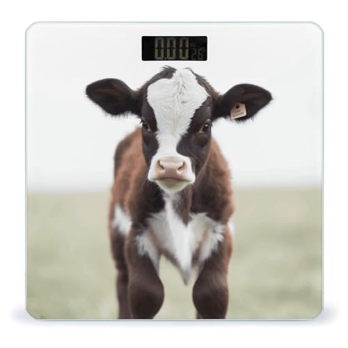 Báscula de baño digital VstaDank con pantalla LCD y vidrio templado miniatura 1